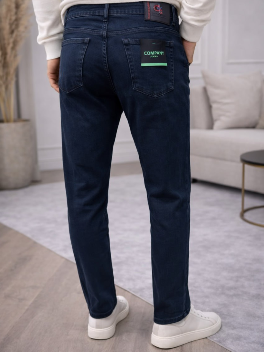 Джинсы классические  1, размер 31, темно-синий — фото 1