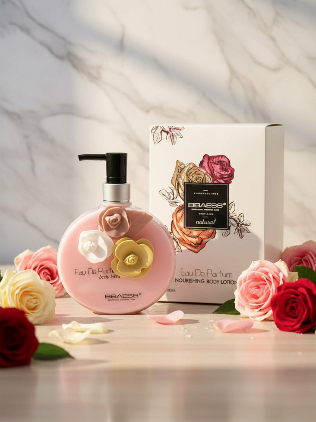 Лосьон для тела BBAESS, ароматизированный, увлажнение до 24 ч, 400 мл