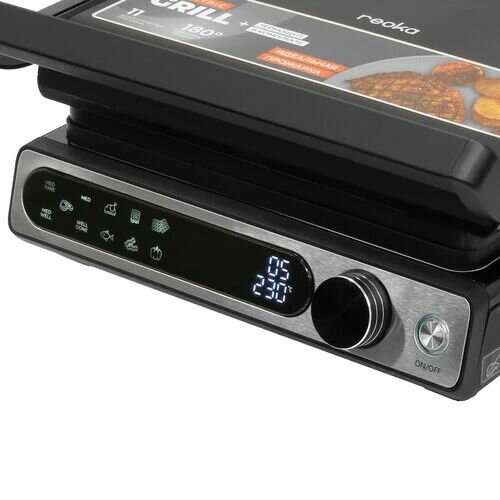 Гриль Reoka RKG-D201 черный — фото 1