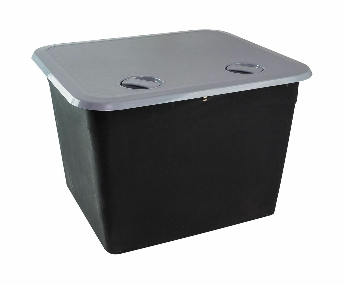 Ящик врезной с крышкой, серый, 459х514х330 мм