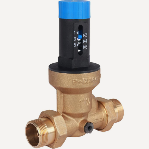 Изображение товара Редуктор давления мембранный WATTS DRV 32N (1 1/4") 1,5-6 bar c отверстием под манометр