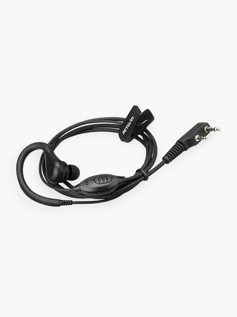 Гарнитура для рации Retevis R22622, наушник и микрофон, 2PIN