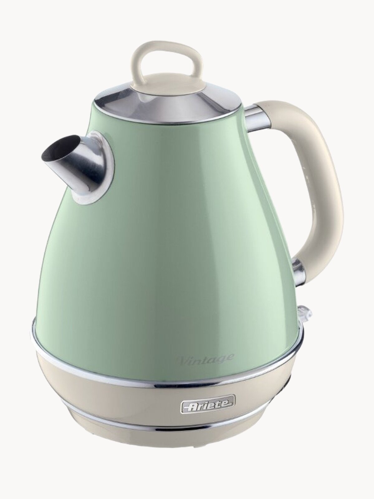 Чайник Ariete Vintage 2869/04, нержавеющая сталь, металл, 2000Вт, 1,7л, зеленый
