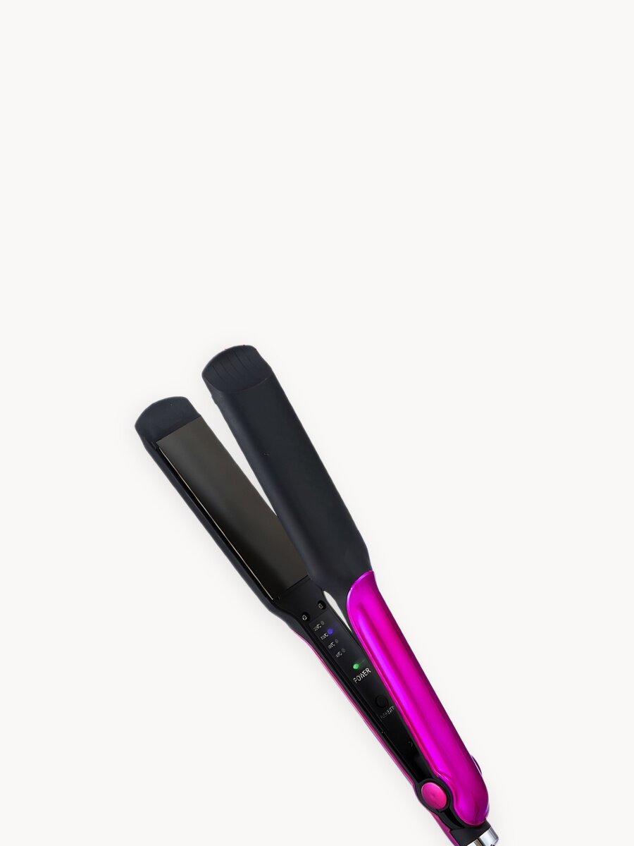 Утюжок для волос Catvil, выпрямитель, керамические покрытие, розовый