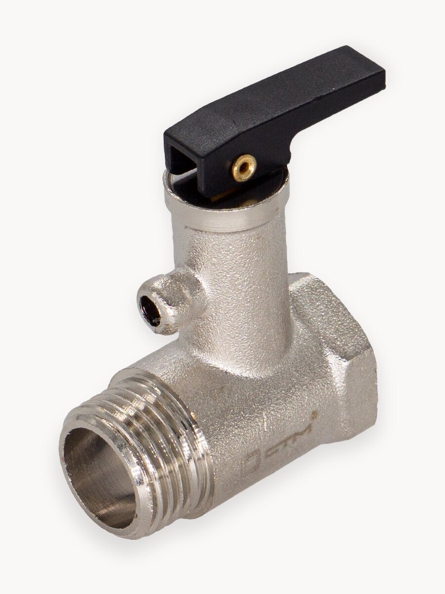 Клапан предохранительный для бойлера с курком 1/2" 6 Бар СТМ термо