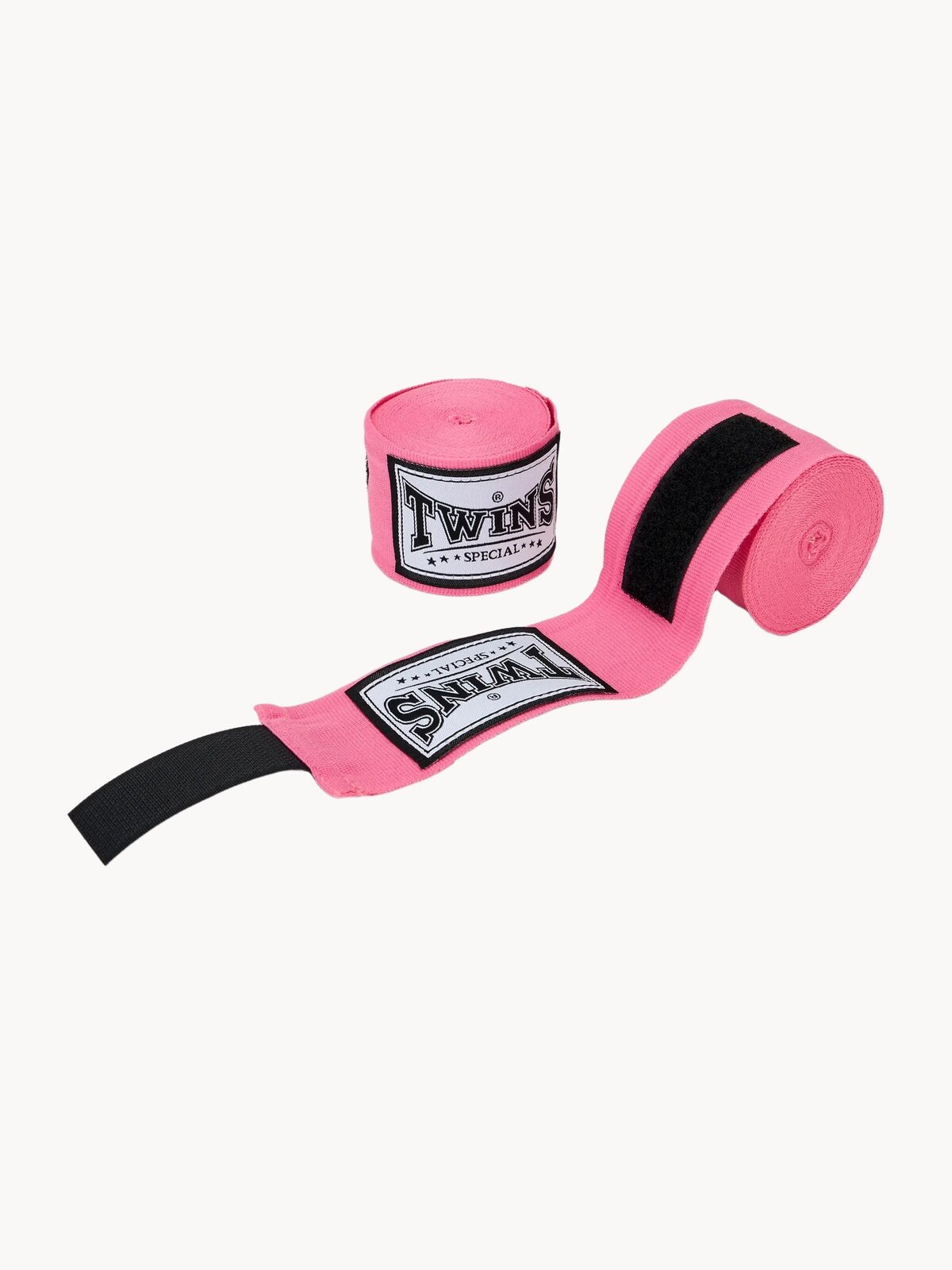 Боксерские бинты Twins Special CH5-PK (хлопок) розовые, длина 4.5 м