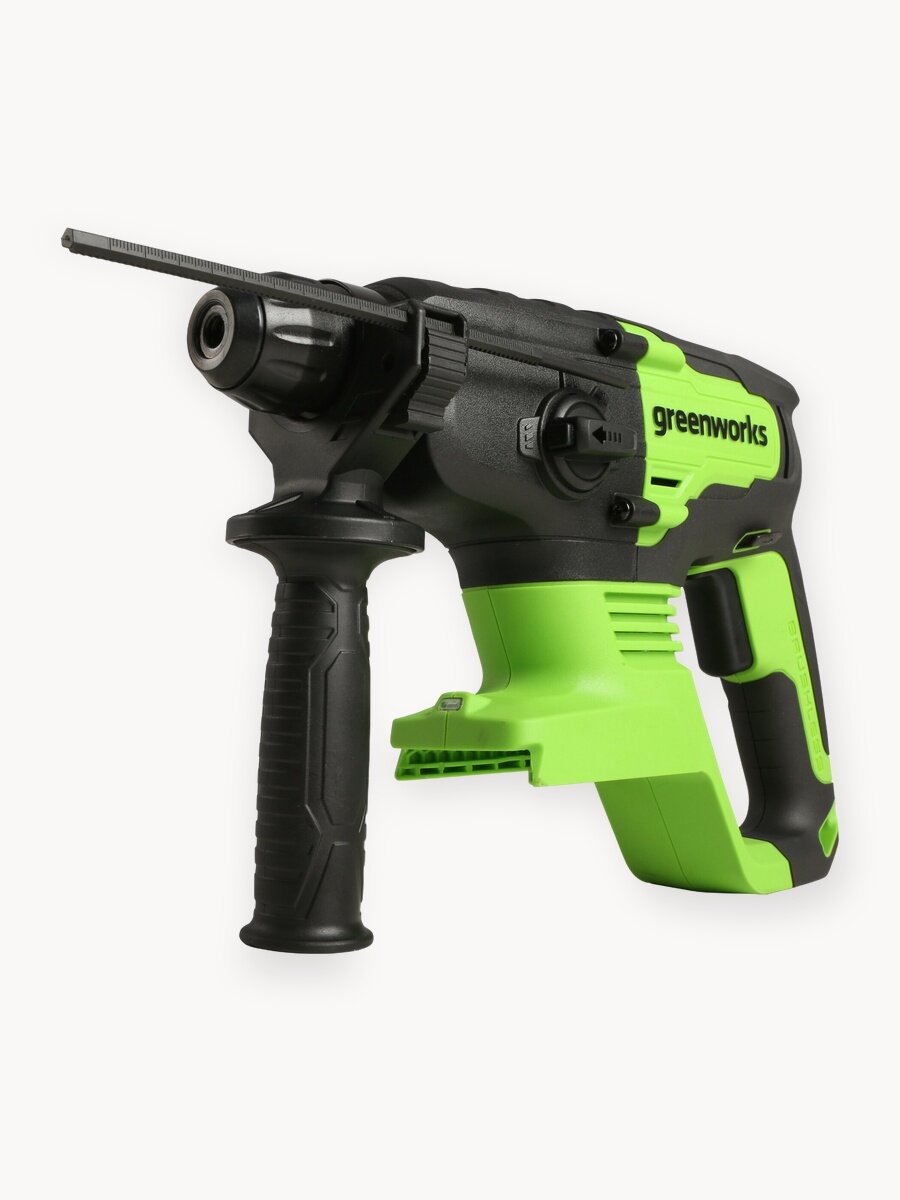 Перфоратор аккумуляторный 24V, 4500 уд/мин, 2 Дж, 24 мм, без АКБ и ЗУ, в коробке