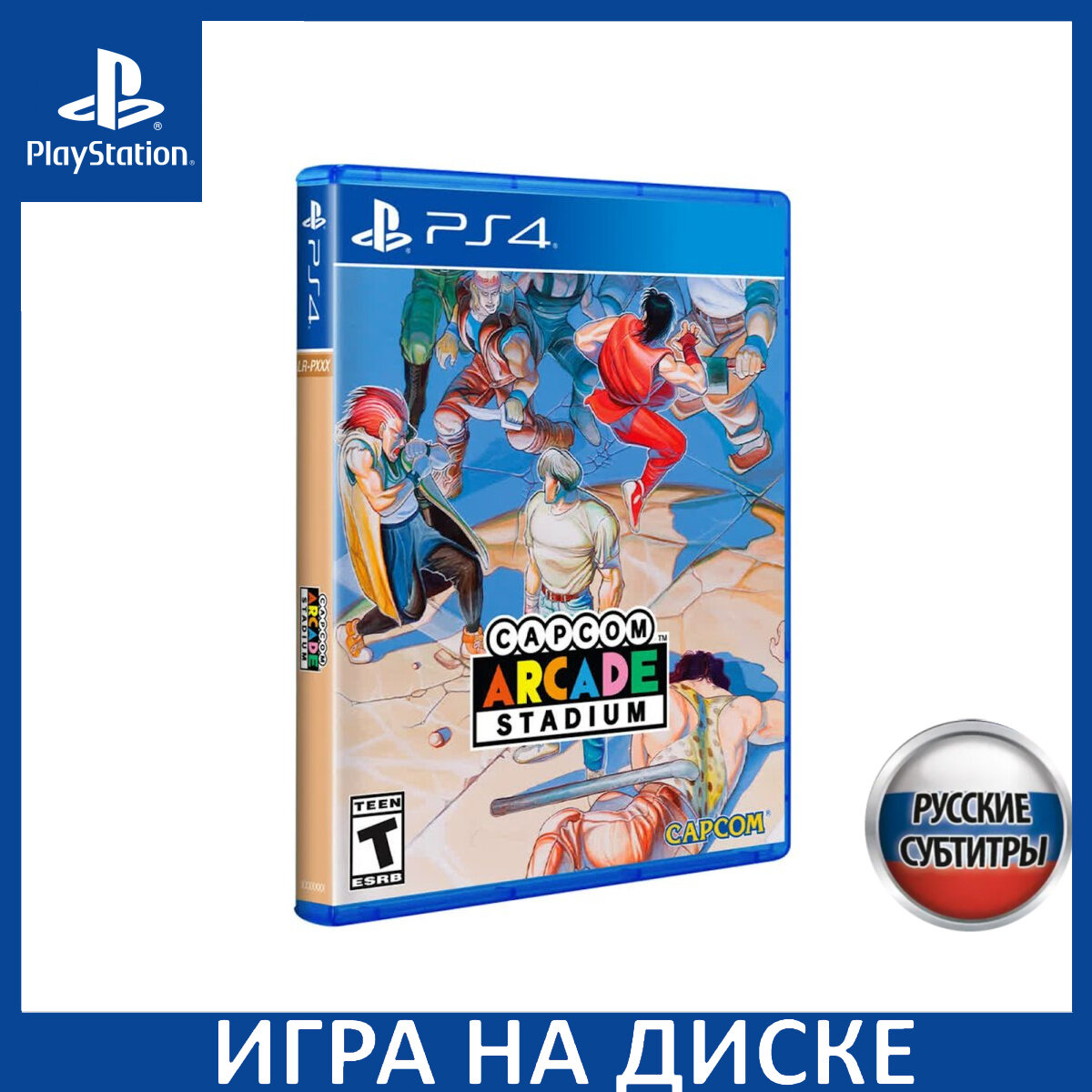 Игра Capcom Arcade Stadium Vol. 1 Cover D Final Fight (Limited Run #591) PS4 Русская Версия Диск на PlayStation 4