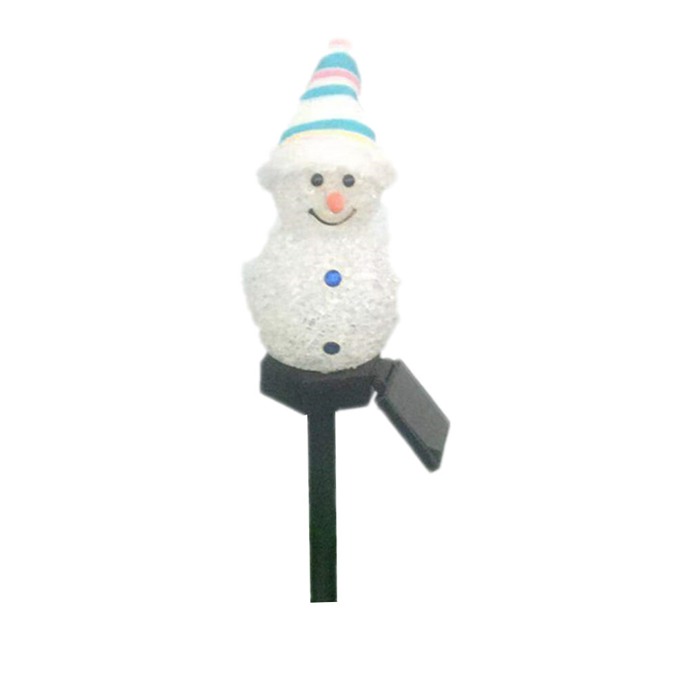 Садовая Подсветка В Forme Снеговика Водонепроницаемая LED Подсветка Для Christmas Размер M Цвет Random Color