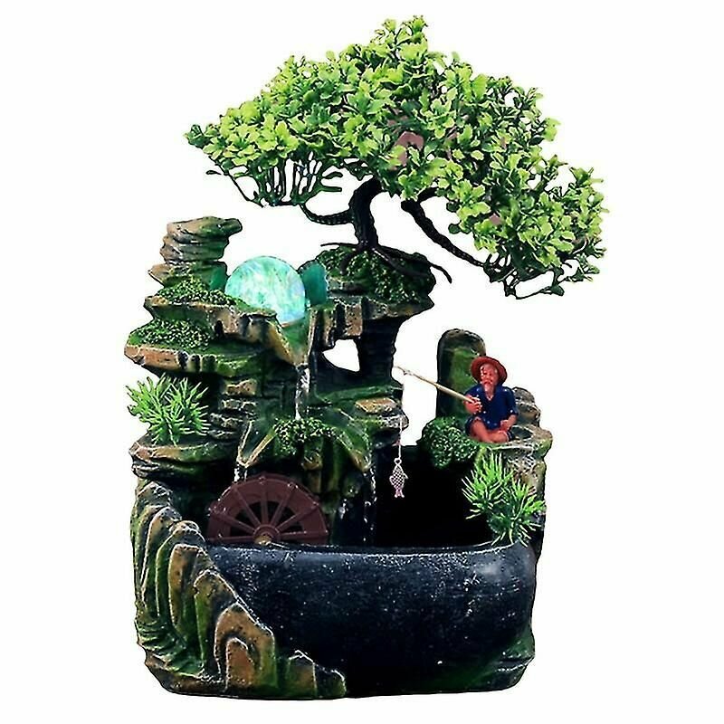 MAIDING Крытый Каменный Водопад Fengshui Поток Увлажнитель-MAI