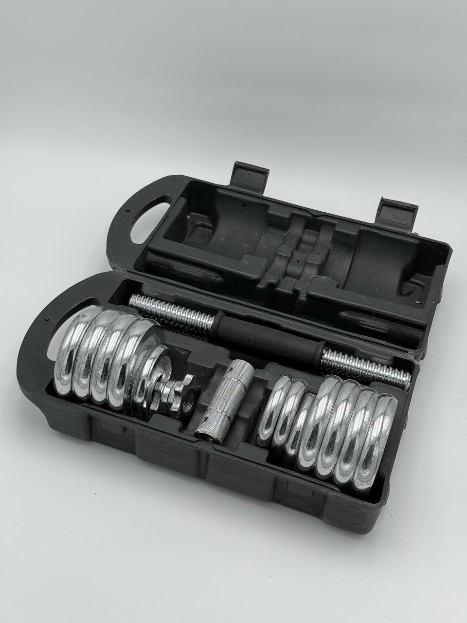 Гантел набор чемодан 15 кг