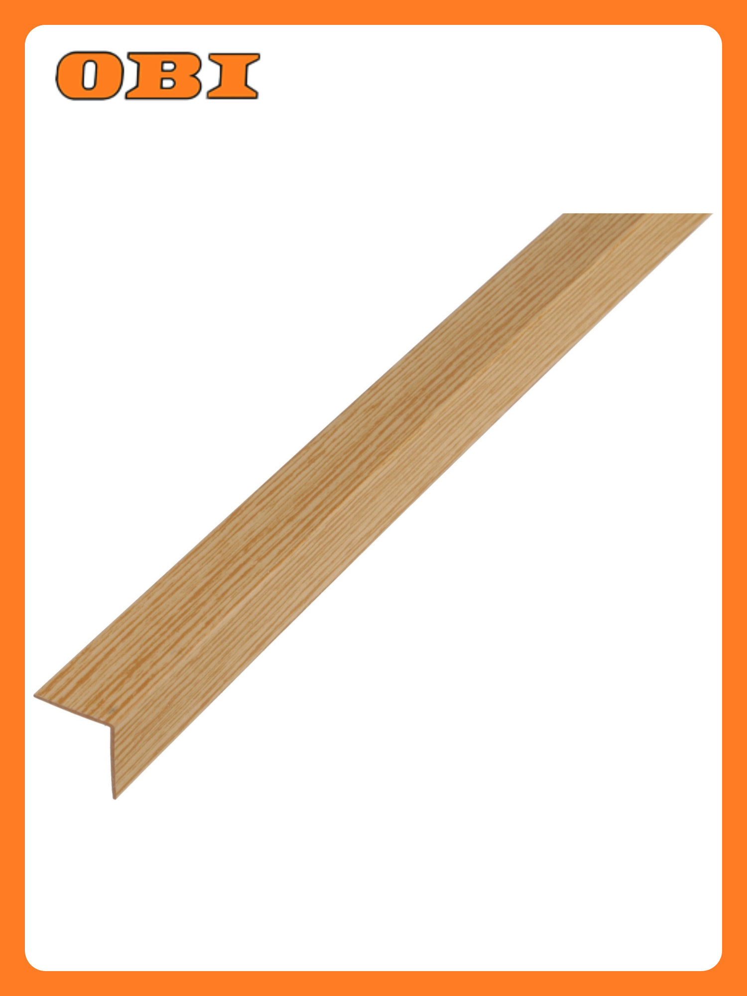 Уголок равносторонний GAH ALBERTS дуб 1000х20х1 5 мм