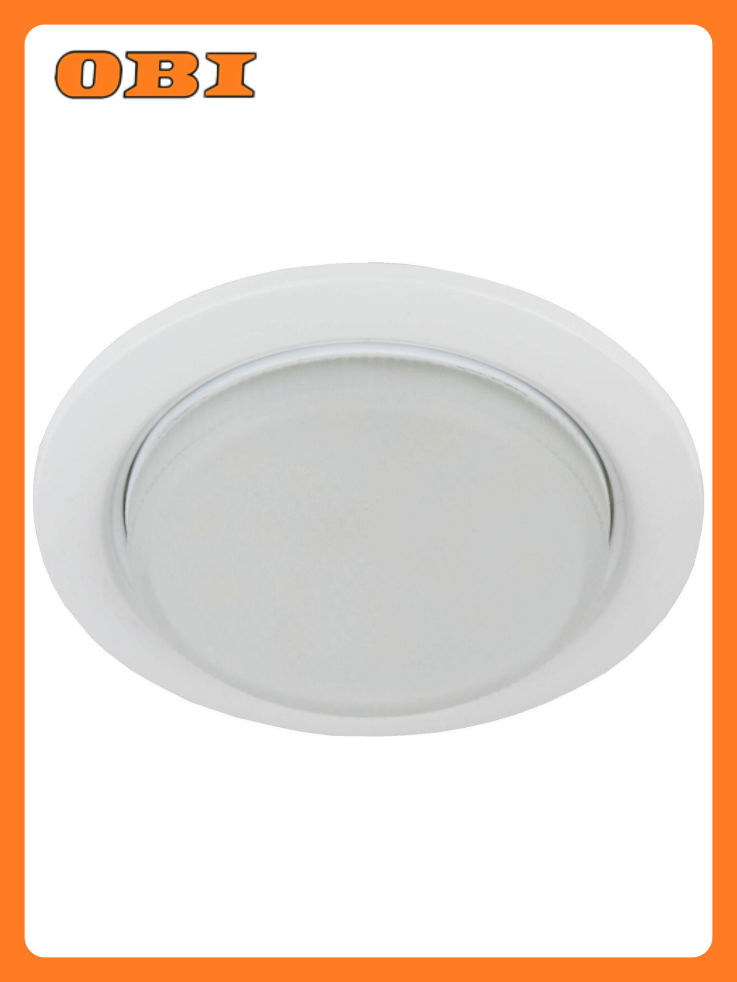 Встраиваемый светильник ЭРА Б0017642, цоколь GX53, круглый, настенно-потолочный