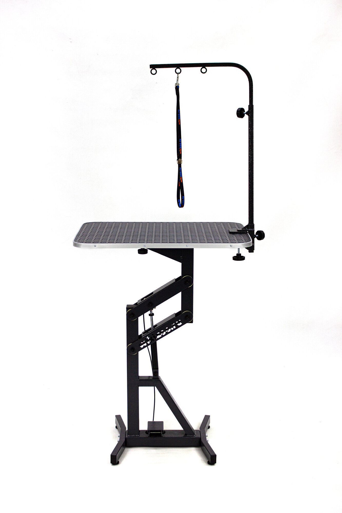 Стол для груминга прямоугольный S4 NaturalGroom Каменная тень Серый, с пневмоподъемником, 70 х 50 см, для кошек и собак