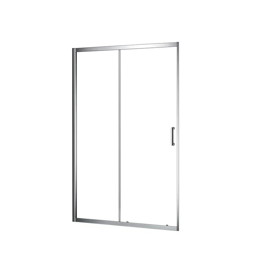 Дверь в душевую Jazz 1СТВ 185x130 см прозрачный хром