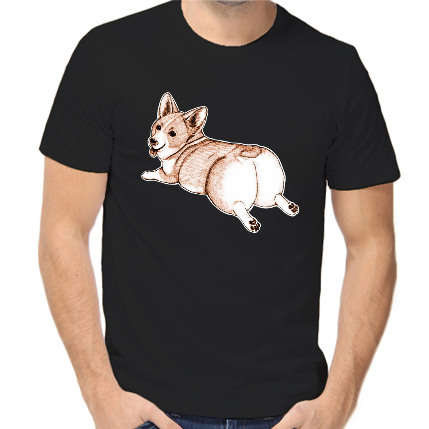 Футболка Корги