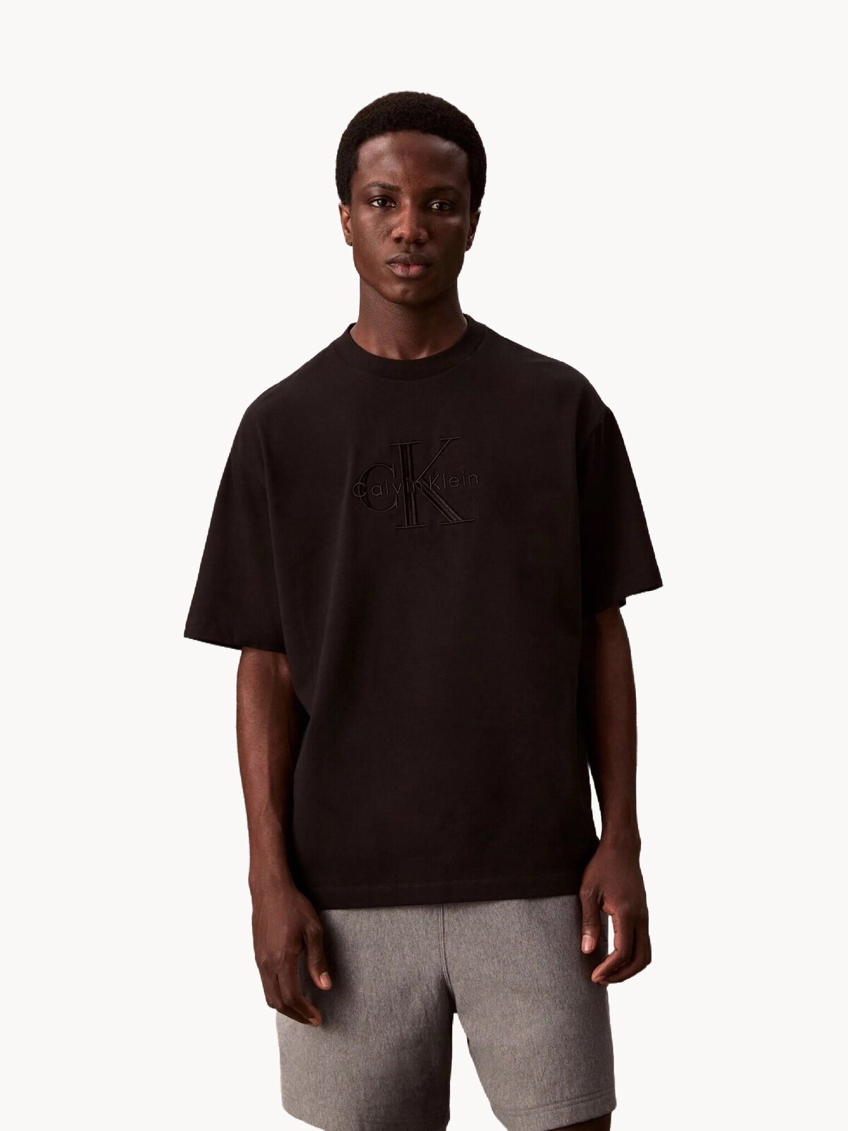 Футболка Calvin Klein Jeans, размер L, черный