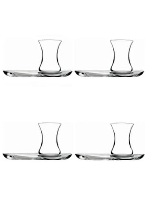 Чашка с блюдцем PASABAHCE INCEBELLI 9699400 125мл 4пр 2х6 1119427