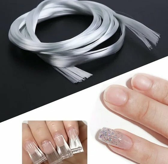 ICE NOVA Стекловолокно для наращивания ногтей (2 метра) — фото 1