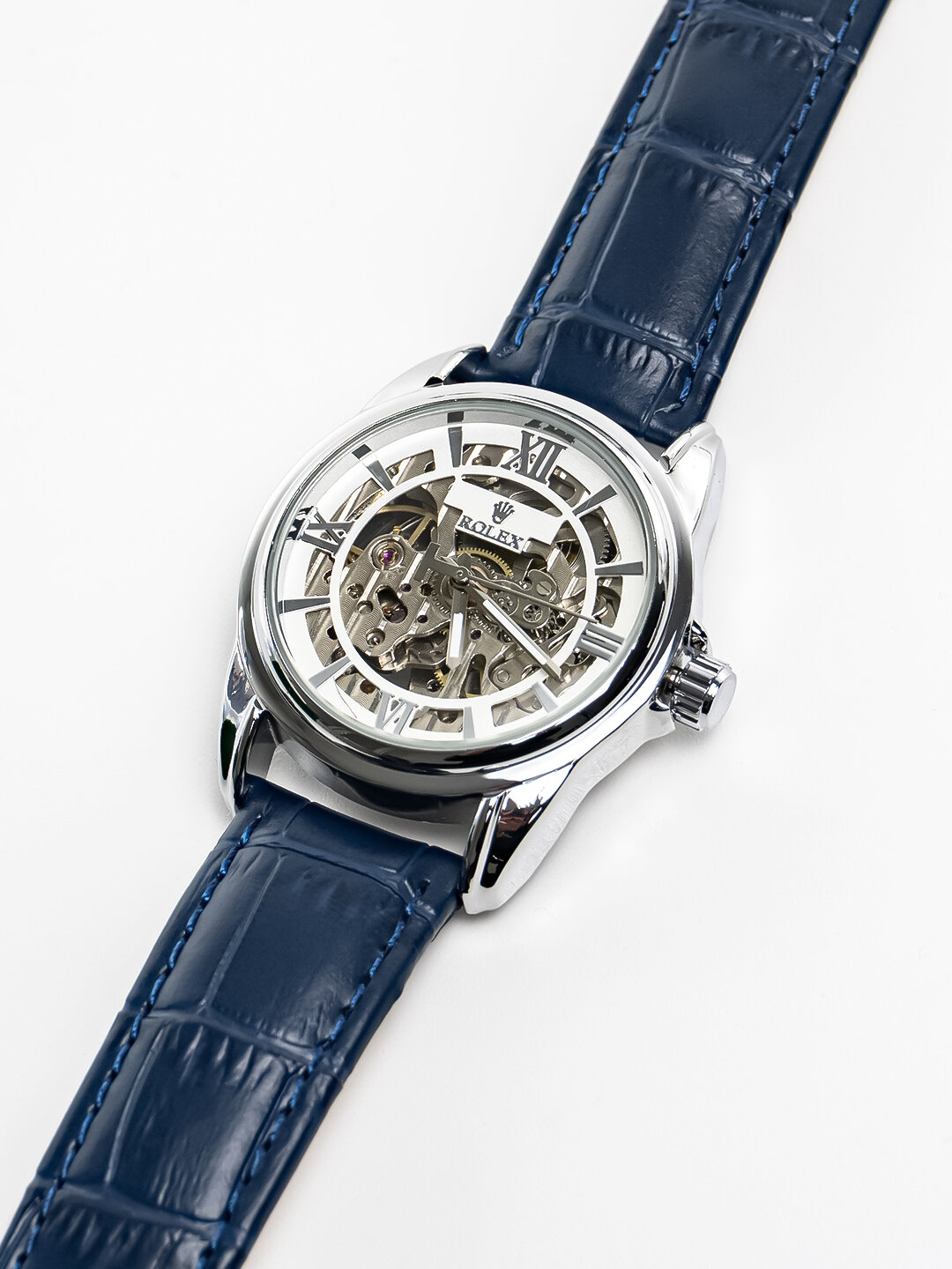 Наручные часы Rolex Классика, 331733 серебристый/черный — фото 1