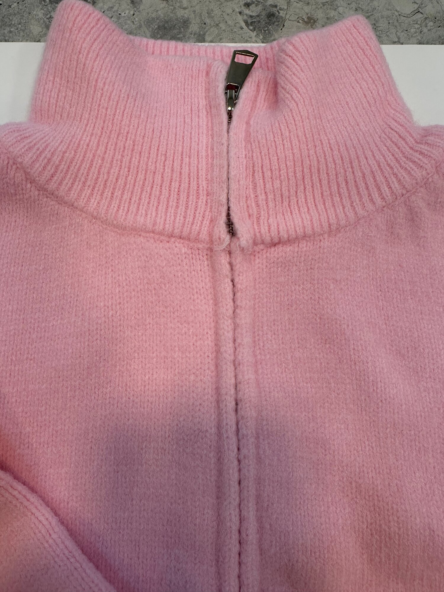 Джемпер , размер нет, розовый — фото 1