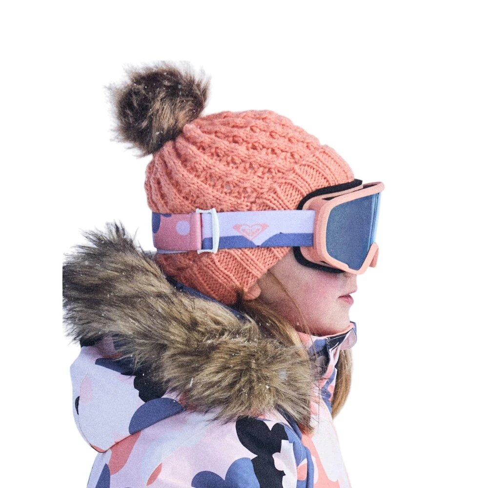 Шапка Roxy для девочек, размер OneSize, желтый — фото 1