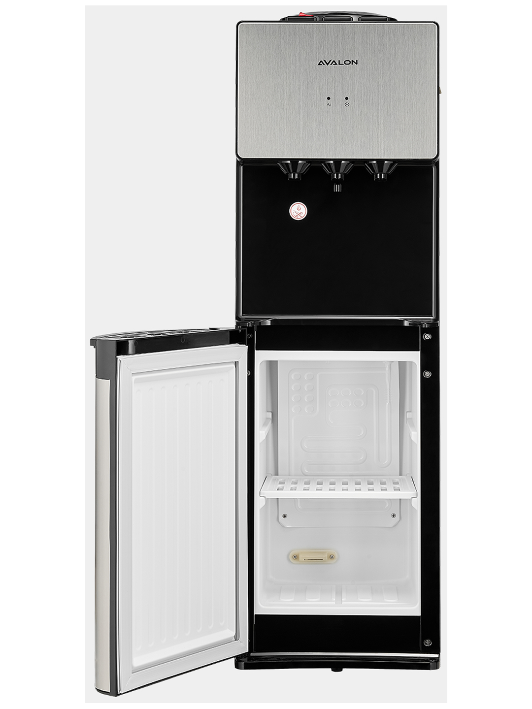 Кулер для воды Avalon AVL-WK-1670 S, inox мощностью 420 Вт защита от ожогов (детский замок) — фото 1