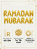 Набор фольгированных шаров Ramadan Mubarak, для декора, 15 шт.