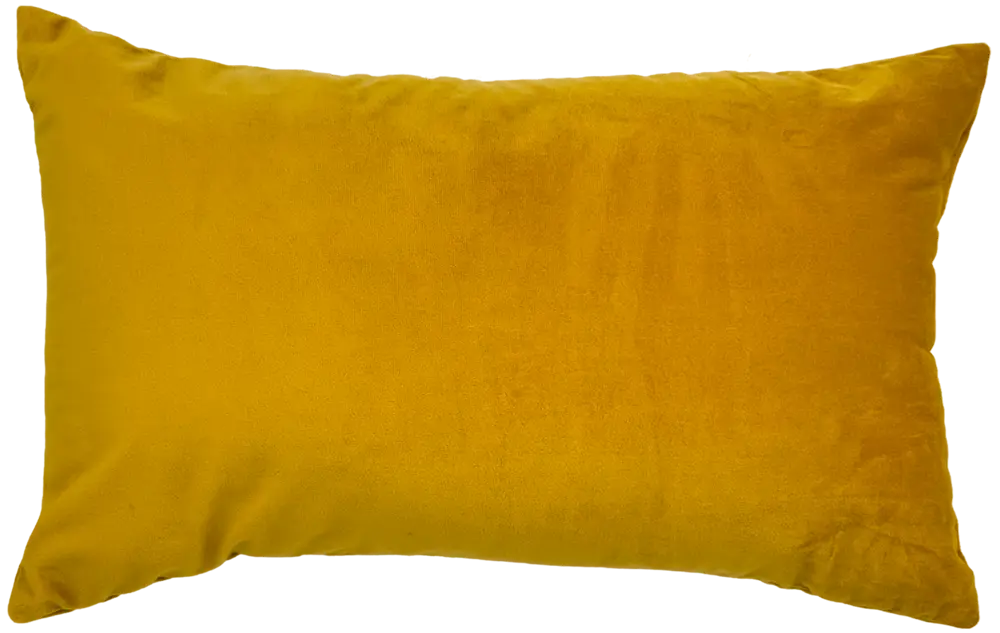 Подушка декоративная Linen Way 30x50 см бархат цвет горчица