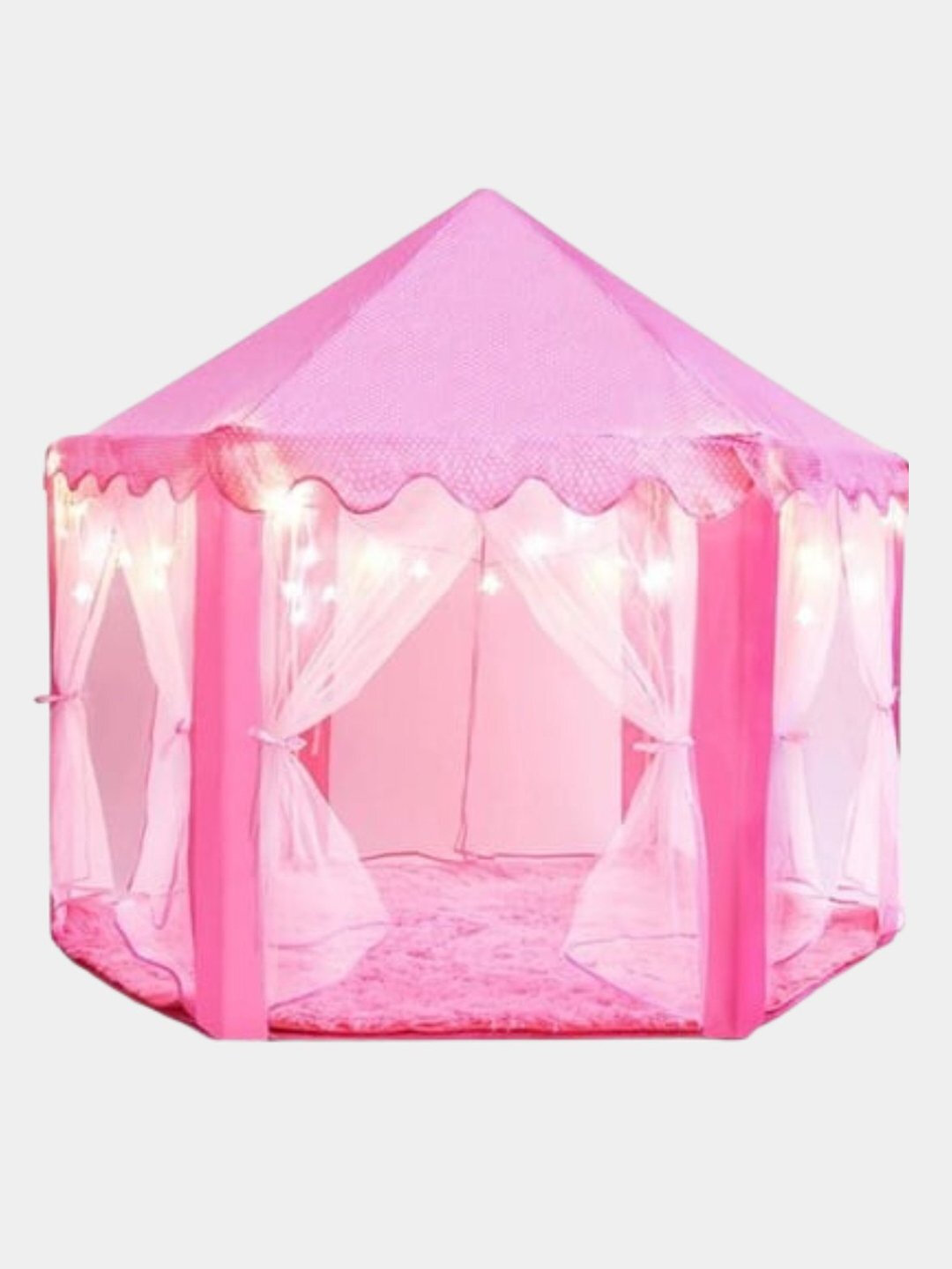 Детская игровая палатка-домик для детей, складная, для дома и улицы, с окнами и дверцей