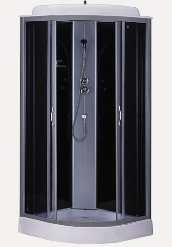 Изображение товара Душевая кабина с низким поддоном 90х90х215 Loranto Sunway CS-6691 G, 90*90*215