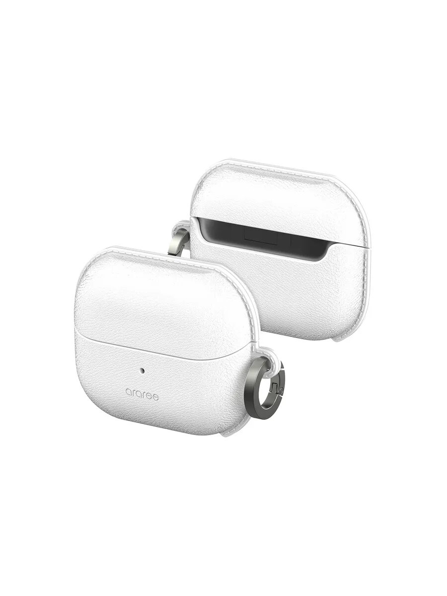 Чехол защитный Araree POPS для Samsung Galaxy BUDS 3 / BUDS 3 PRO, силикон, белый