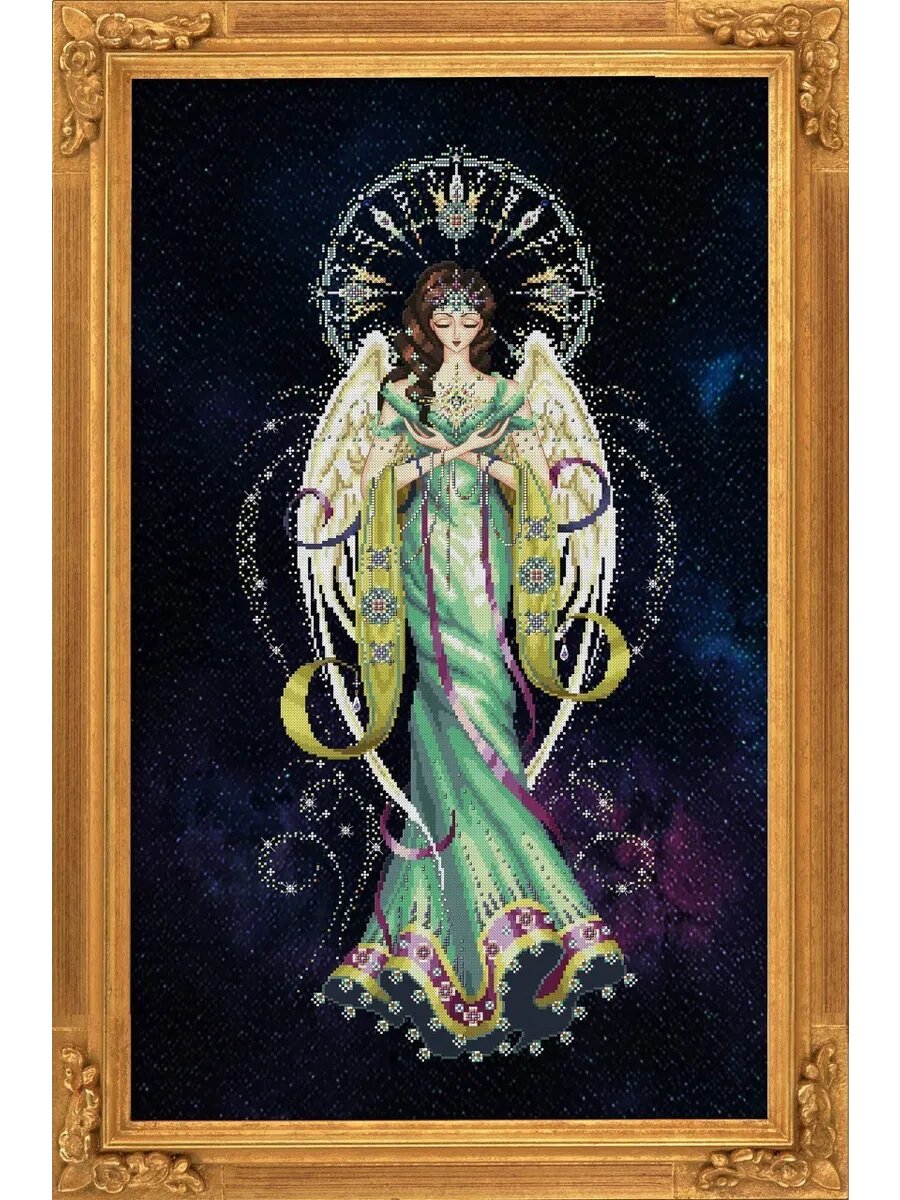 Набор для вышивки по мотивам BELLA FILIPINA, 39 на 70 см