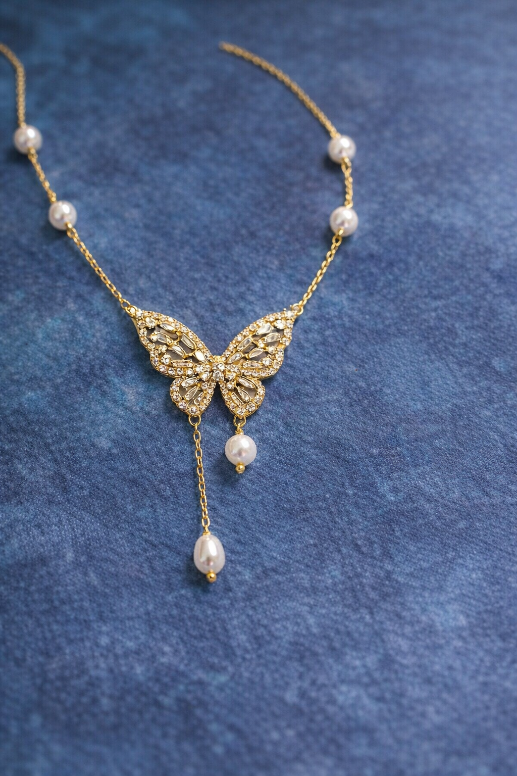 Цепь, 1 шт., длина 40 см, золотистый — фото 1