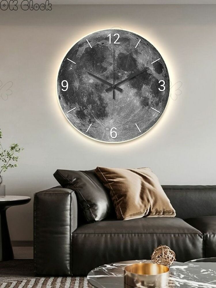 Настенные часы Planet с подсветкой