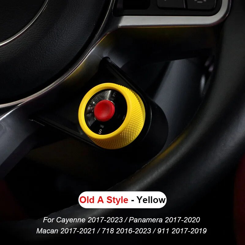 Ручка выброса SC A Yellow для Porsche Cayenne Panamera Macan 911 718