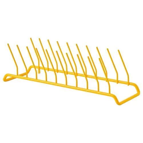 IKEA RINNIG тарелка желтый (40601354), компактная сушилка для посуды на кухне для тарелок, чашек и столовых приборов