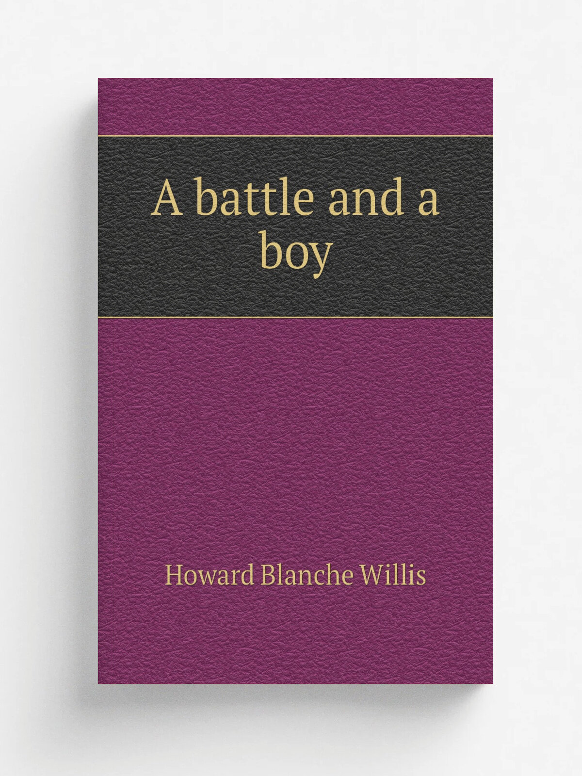 A battle and a boy | Howard Blanche Willis | Репринт