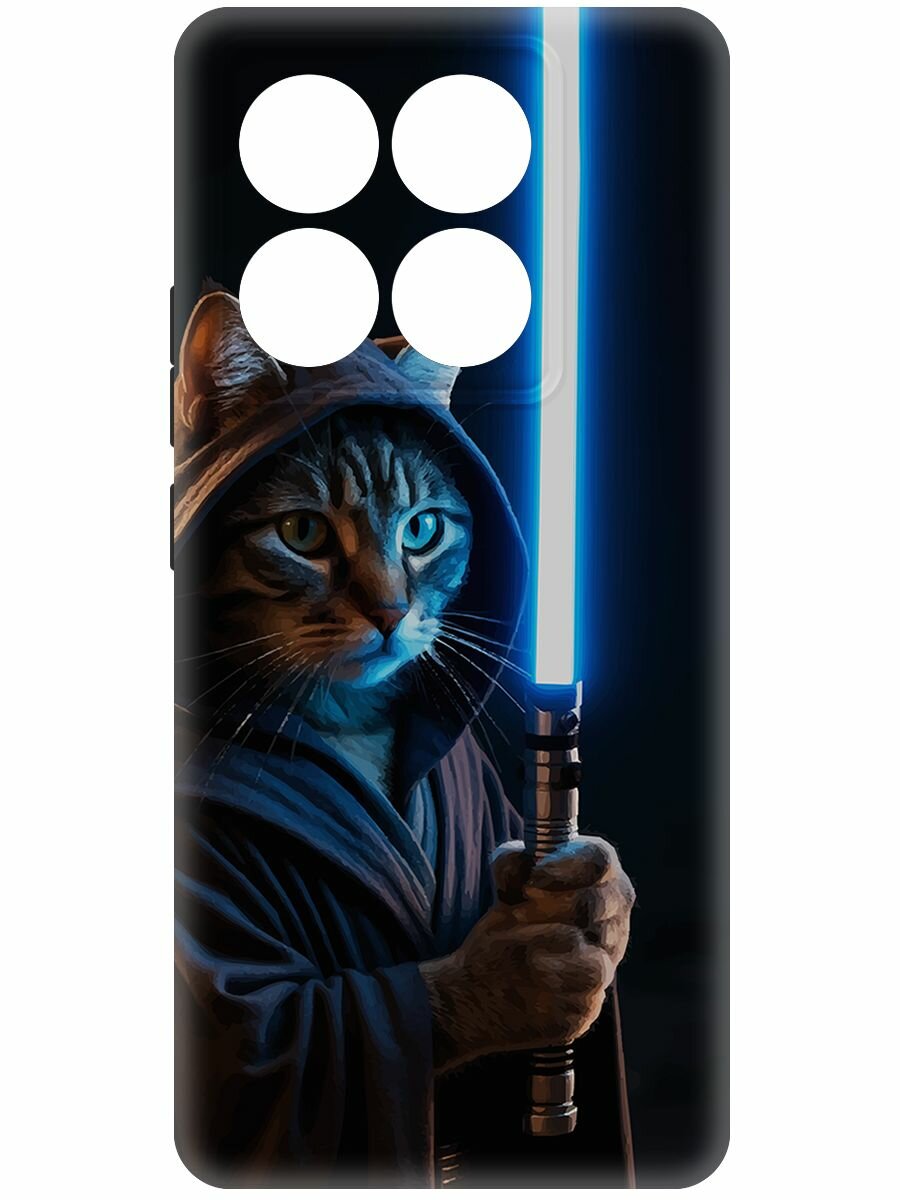 Чехол-накладка Krutoff Soft Case Оби-Ван Котоби для Xiaomi 14T Pro черный