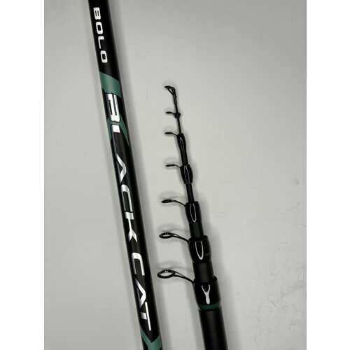 Удилище с кольцами Kaida Black Cat 5 метров