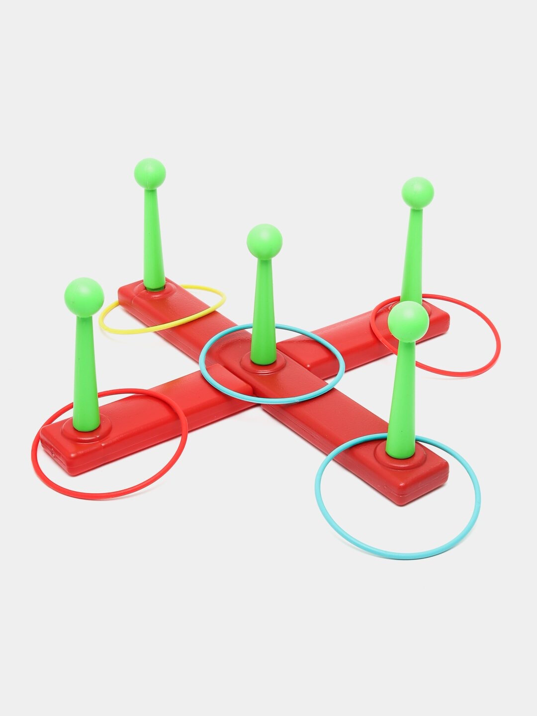 Кольцеброс, игрушка для детей, внимание ребенка привлекают разные цвета ребенка - Красный
