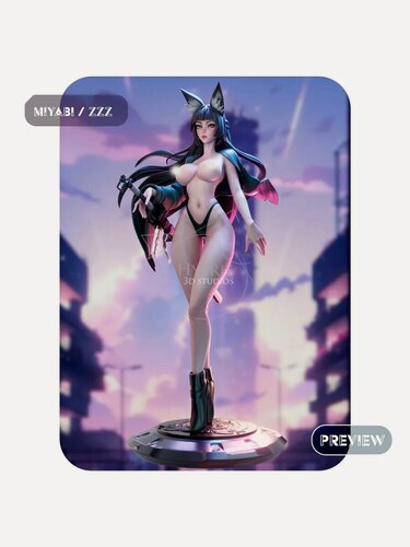 Изображение товара Фигурка Hoshimi Miyabi из игры Zenless Zone Zero (18+) 20 см