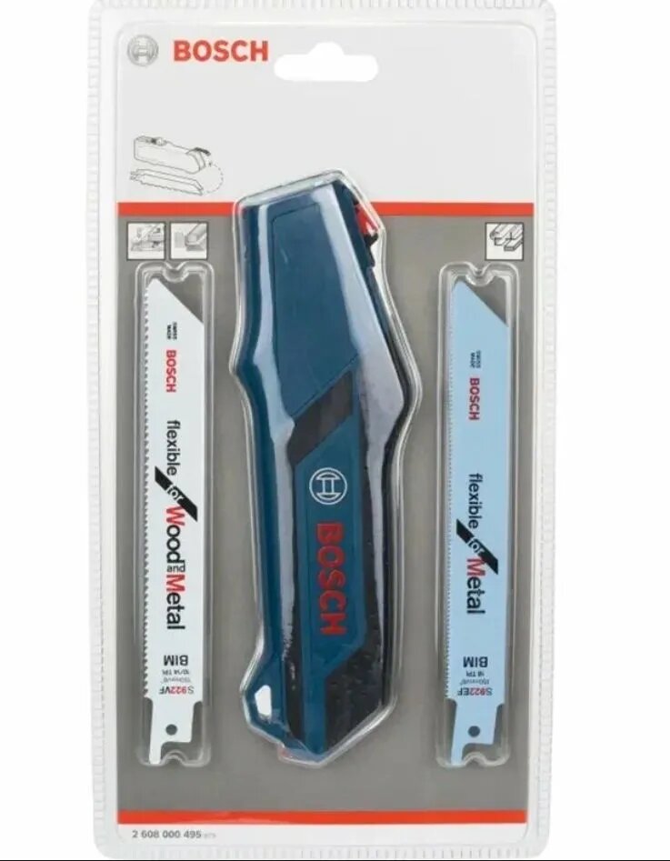 Bosch 2608000495 ручная сабельная пила с лезвиями