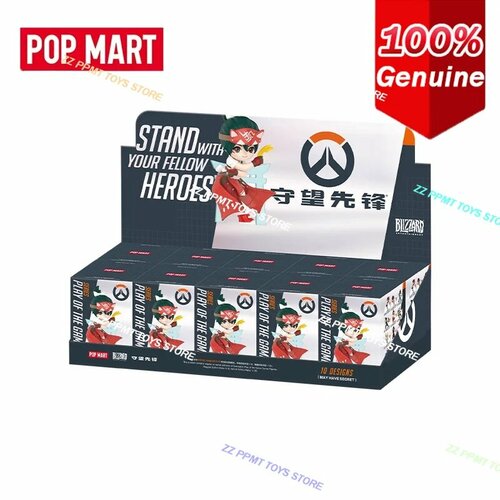 POP MART Overwatch Play of the Game Series фигурки A set of 10pcs