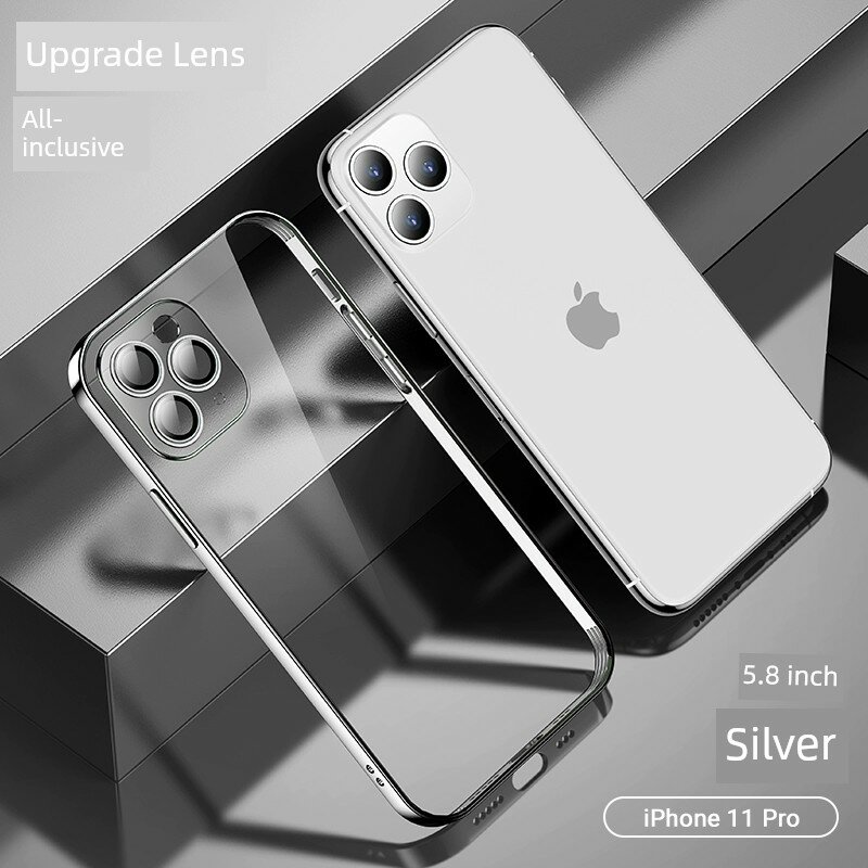 Защитная пленка для iPhone 11 Pro с встроенным объективом, белый, против отпечатков пальцев, не желтеет