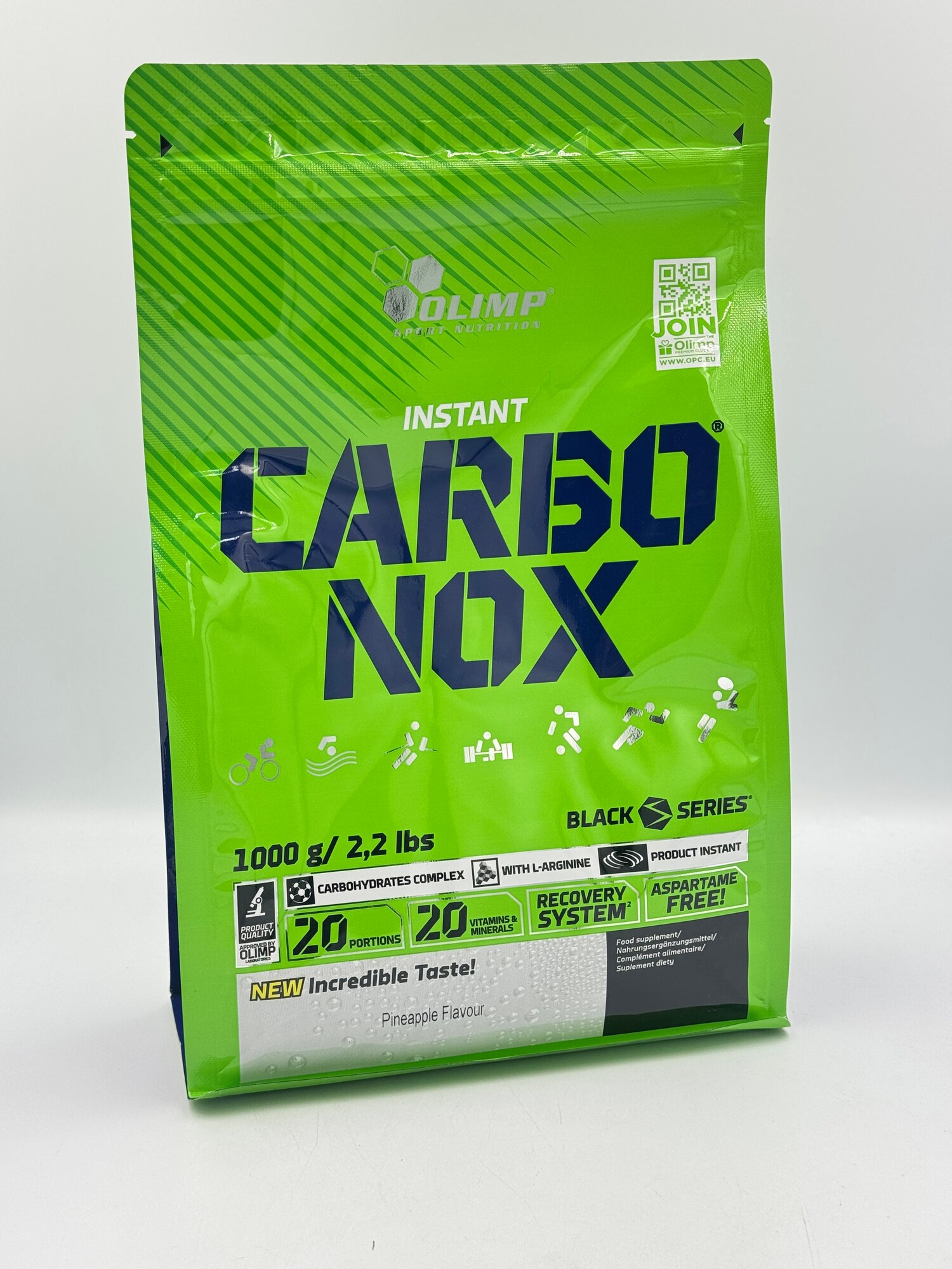 Olimp Carbo nox 1kg вкус pineapple flavour вкус ананас углеводы