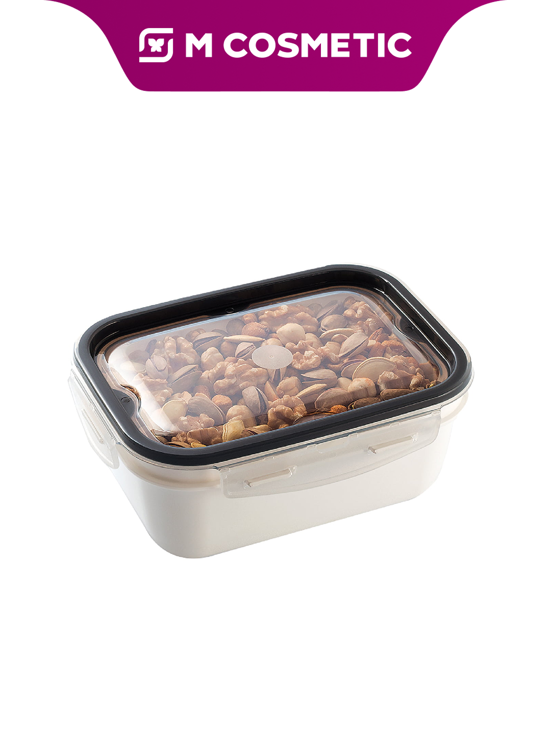 UCSAN PLASTIK — контейнер пластиковый прямоугольный, 18,5×14×7,5 см, 1 л — герметичный контейнер для хранения продуктов