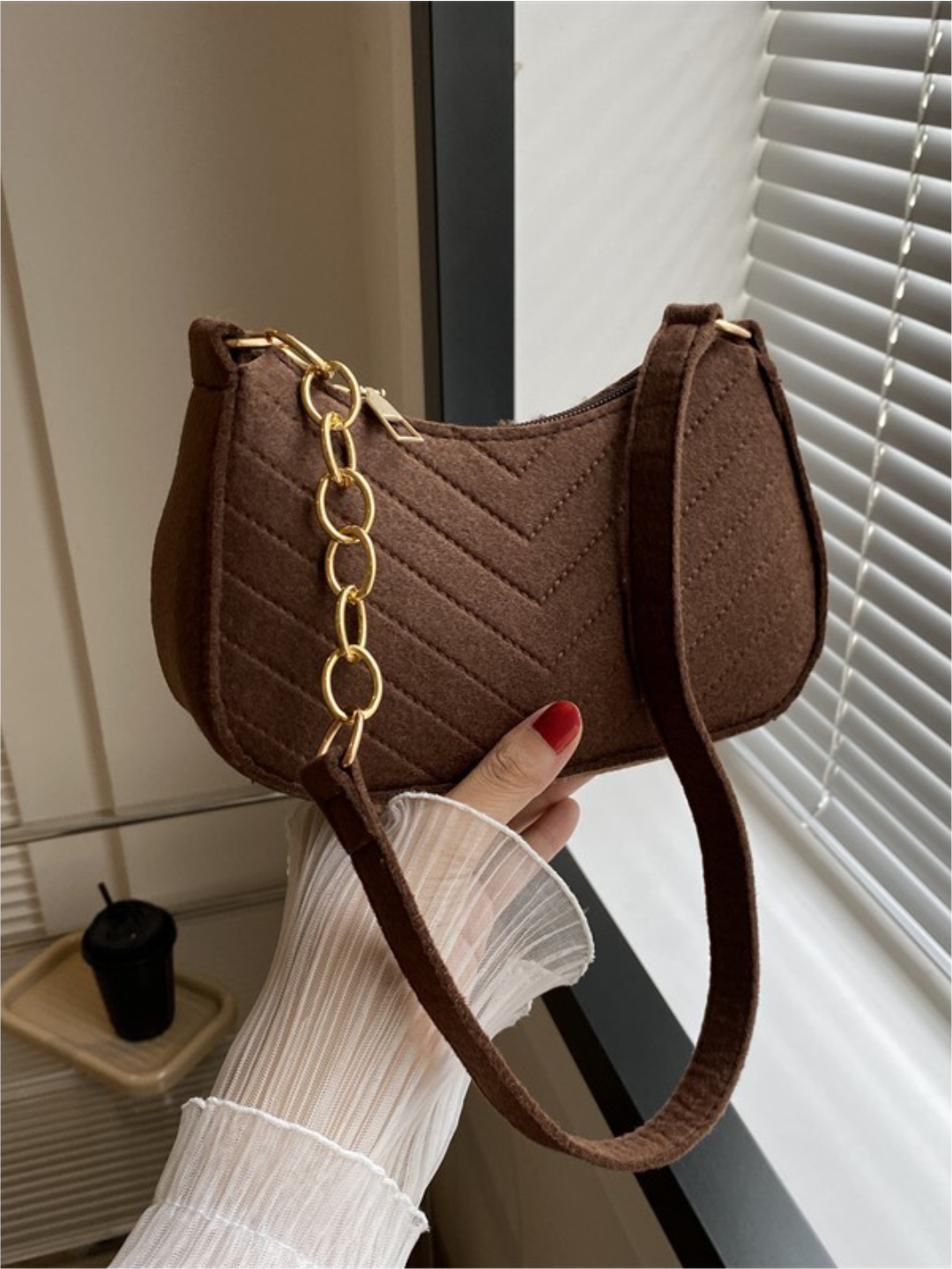 Сумка , коринчевый — фото 1