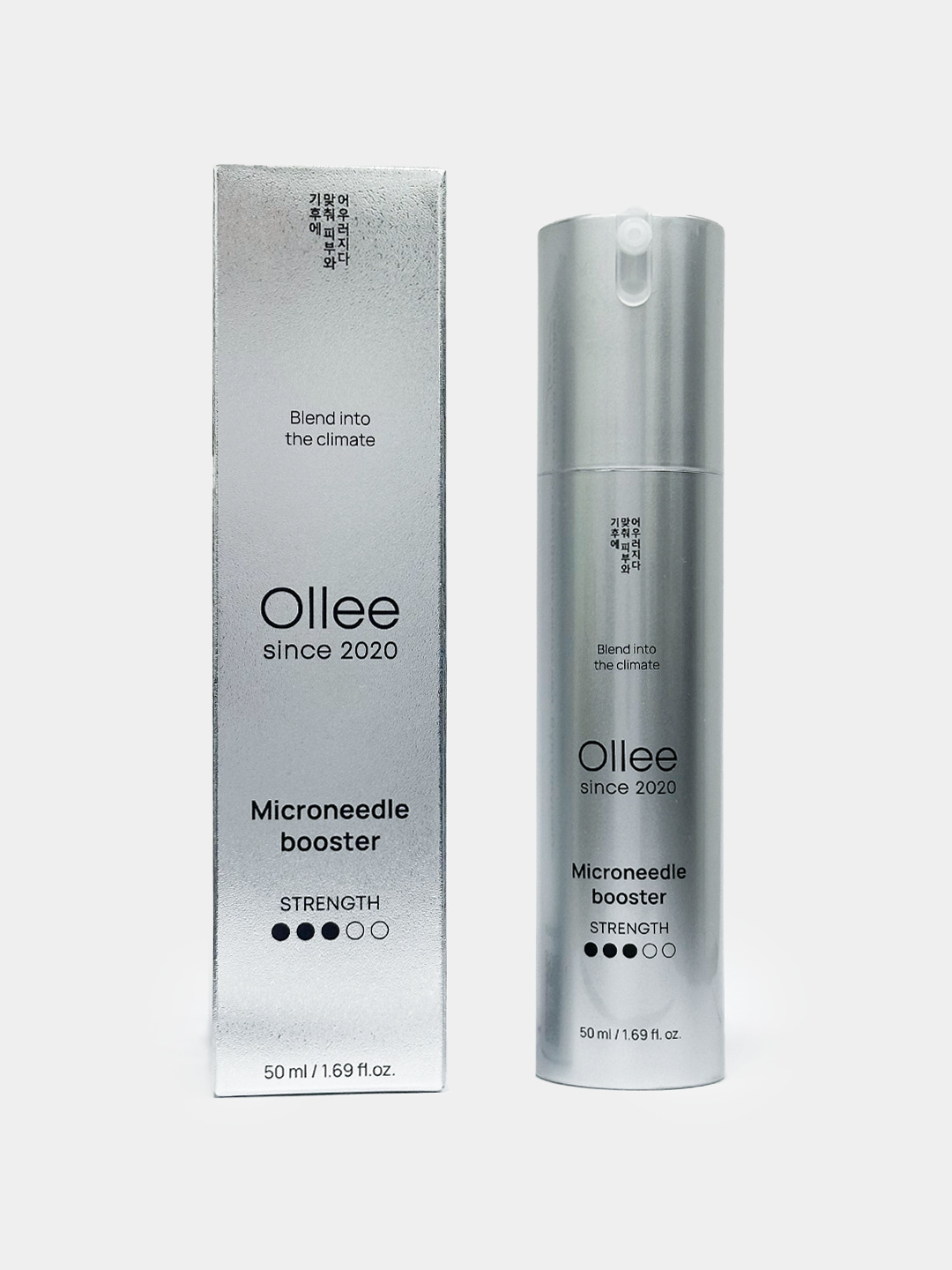 OLLEE бустер для лица с микроиглами, коллагеном и ниацинамидом