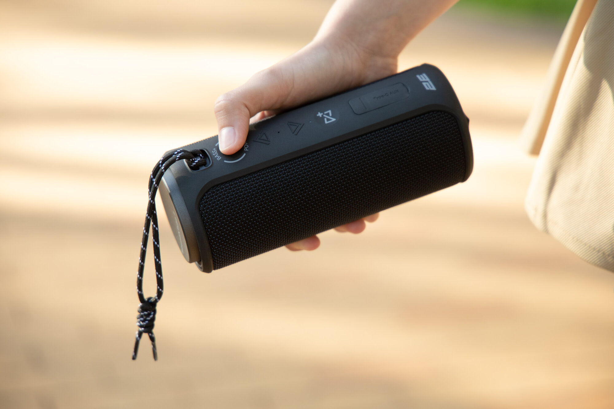 Акустическая система 2E SoundXTube TWS, MP3, Wireless, Waterproof Black